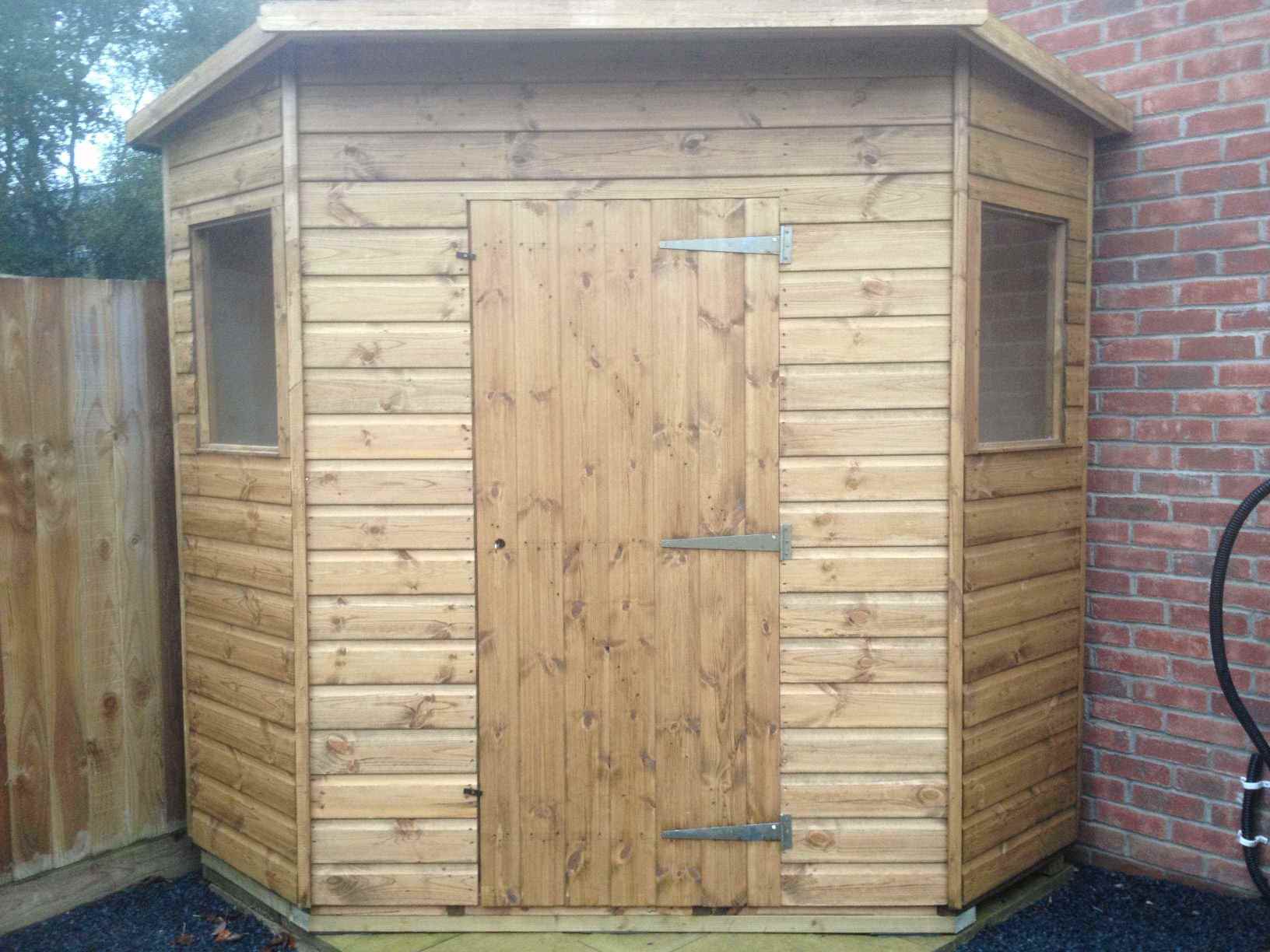 Corner Sheds - MB Garden Building